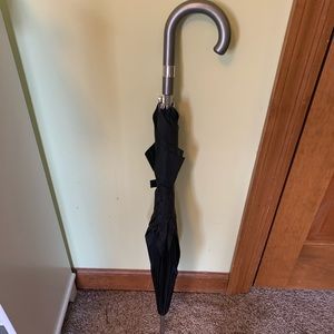 Black large umbrella